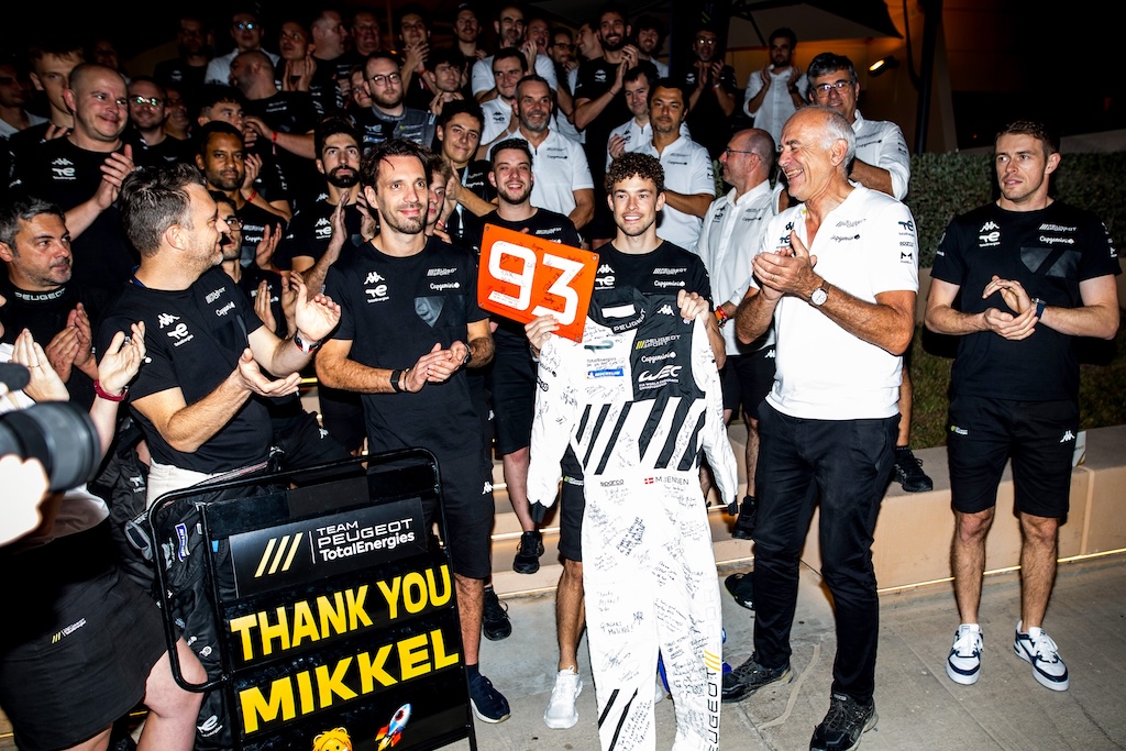 Mikkel Jensen sluttede Peugeot-karriere med VM-point.
(Foto: Team Peugeot TotalEnergies)